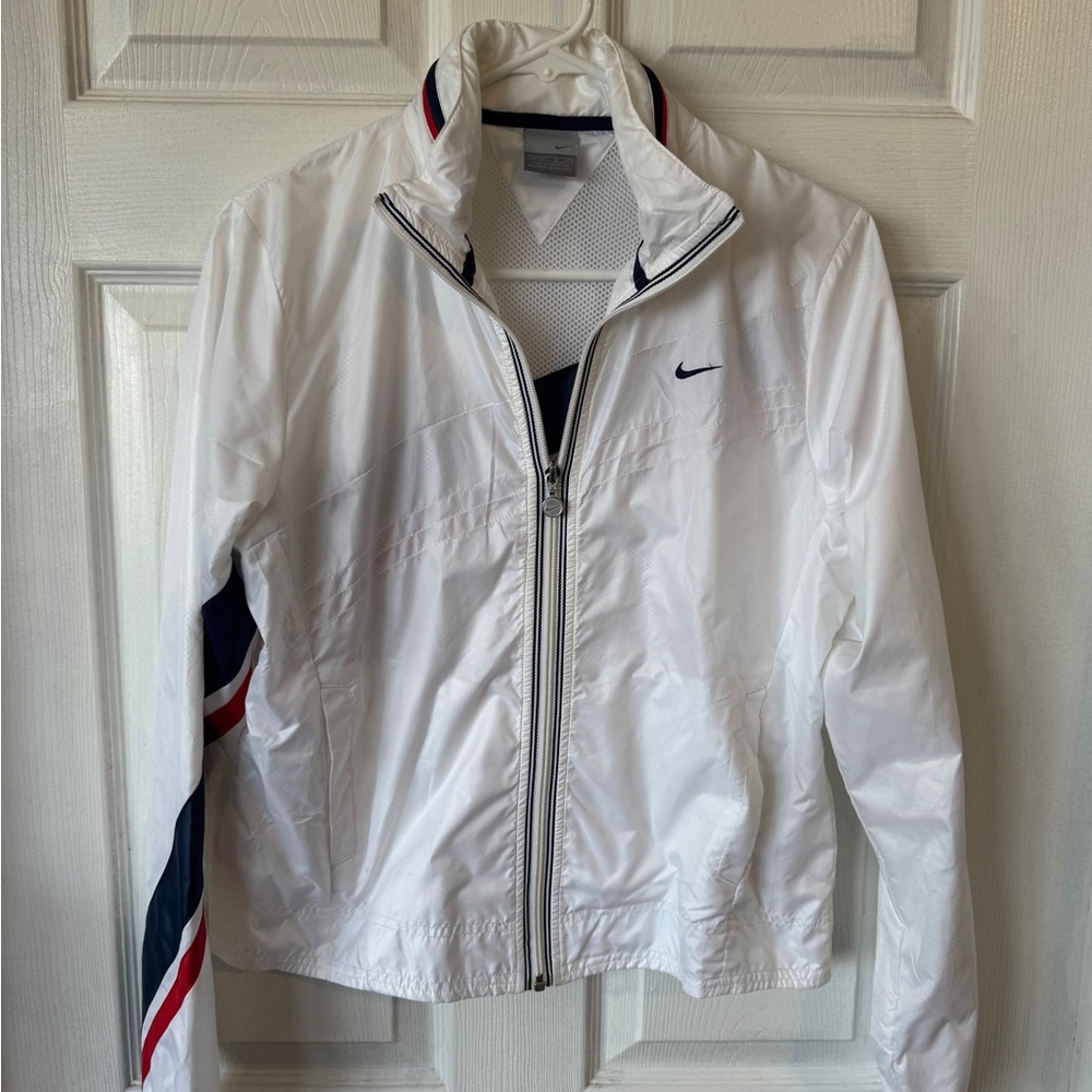 Vintage Nike women’s Track Jacket with Sewn "8" on back